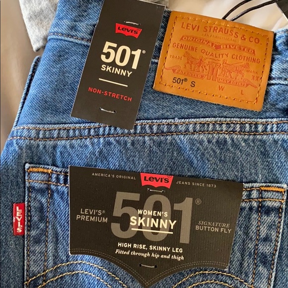 Levi 501 skinny’s - Picture 4 of 5